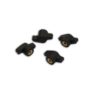 Brass Centred Wheelnuts
