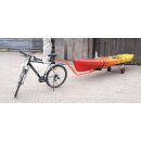 Eckla Follower Fahrrad-Anh&auml;nger f&uuml;r Kajaks, Kanus und SUPs