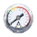 Advanced Elements Doppelhubpumpe mit Manometer