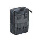 Quick Cargo Pouch Jet Grey One Size