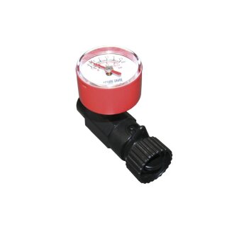 Advanced Elements Inline Valve Adapter W/ Pressure Gauge