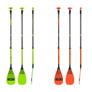 Jobe Fiberglas SUP-Paddel 3-tlg.