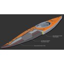 Advanced Elements AirFusion EVO Kayak incl. 4-teiligen...