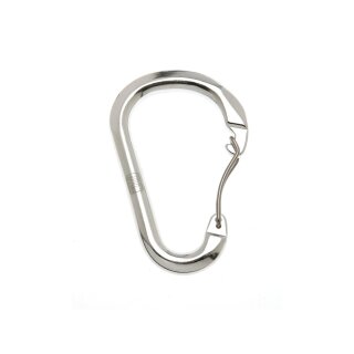 Kajak Karabiner silber