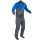 Palm Rogen Paddelanzug - Cobalt+Jet Grey L