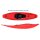 Lettmann Machete 85 Creek gelb/rot mit Sitz 42 mit Flexi-Sitzpolster, Schenkelhalter dick