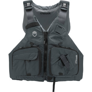 NRS Chinook Fishing PFD Charcoal XS/M
