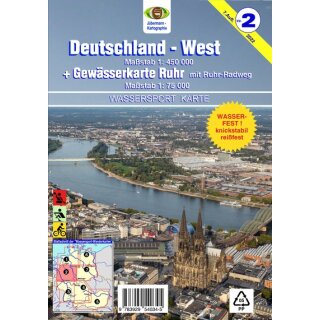 Wassersport-Wanderkarte Nr.2