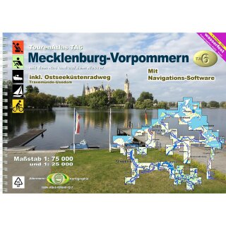 TourenAtlas TA6 Mecklenburg-Vorpommern