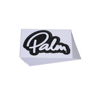 Palm Script Aufkleber Klein, 10er Pack